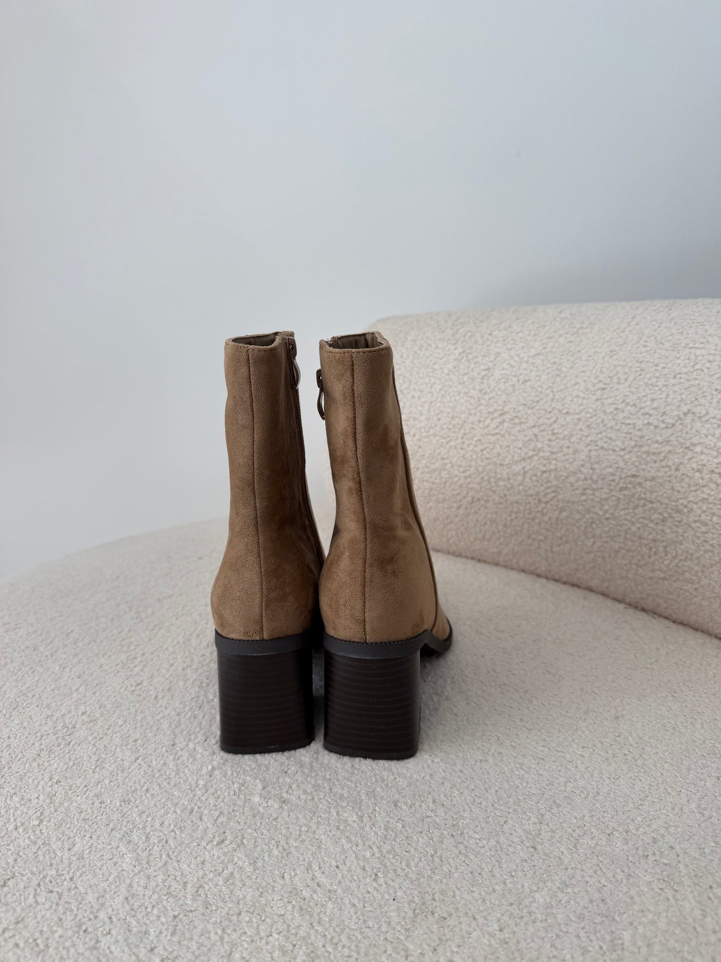 Bottines marron