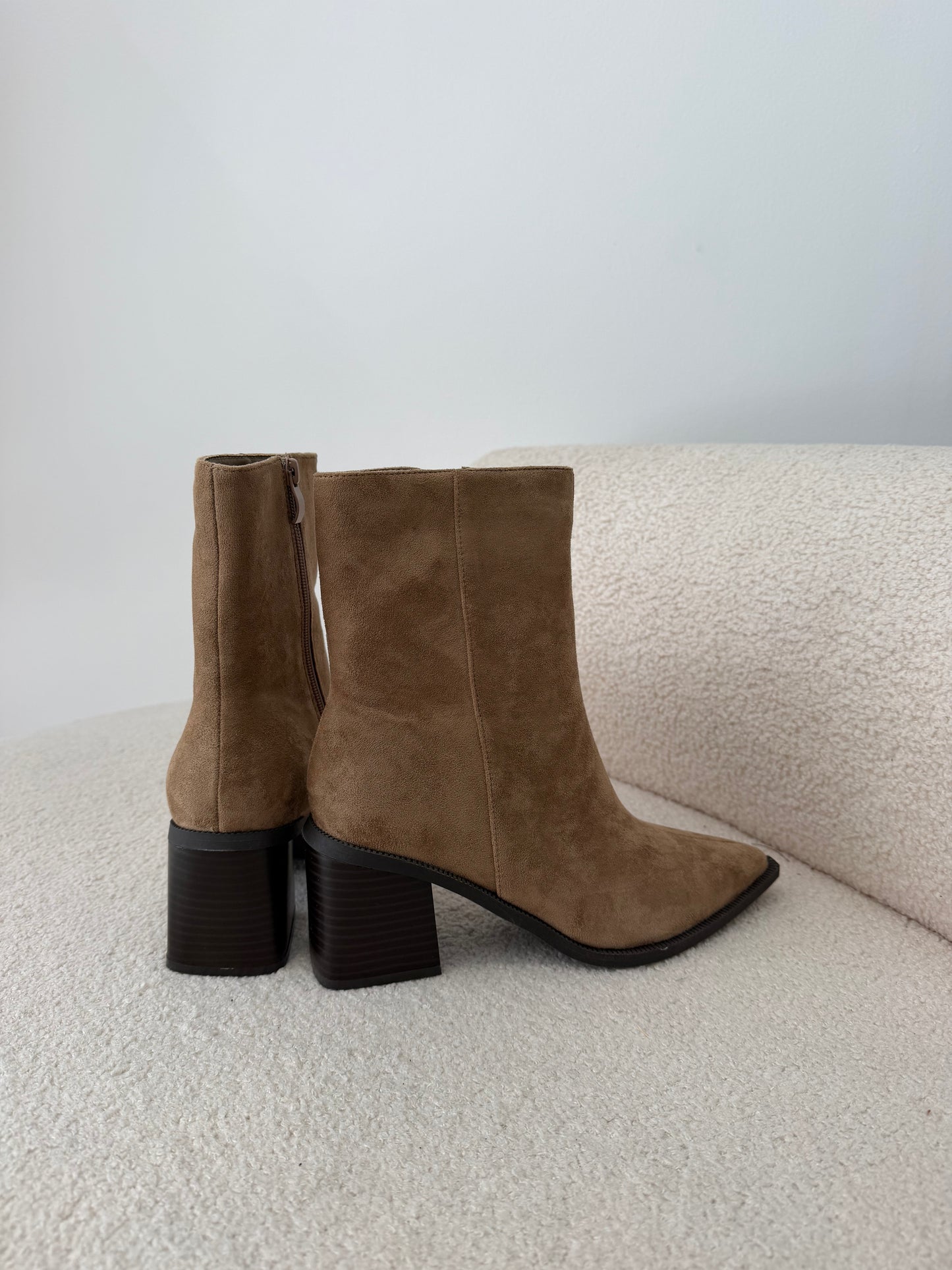 Bottines marron
