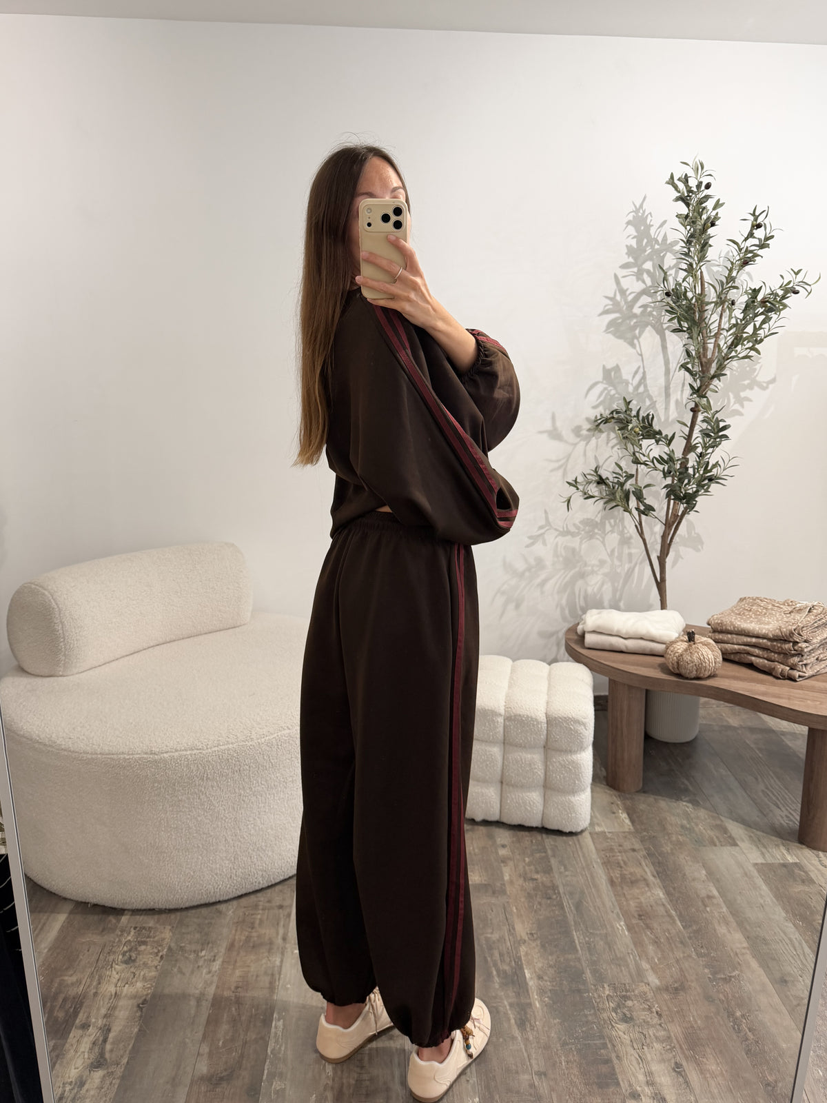 Esemble sweat et jogging chocolat