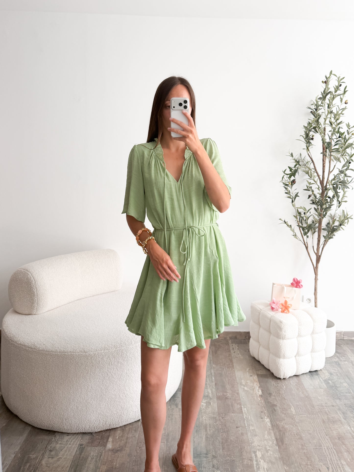 Robe Alba verte