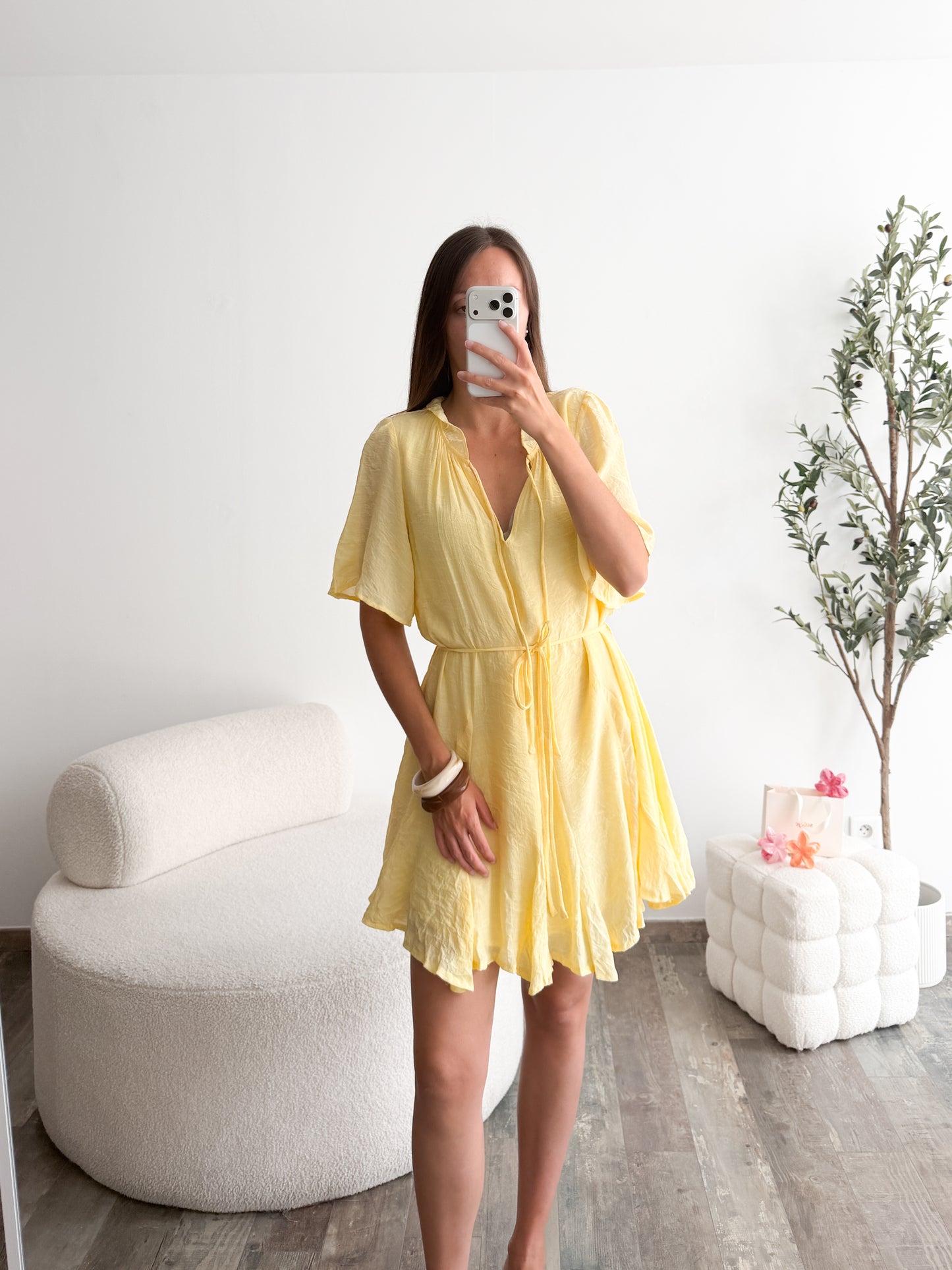Robe Alba jaune