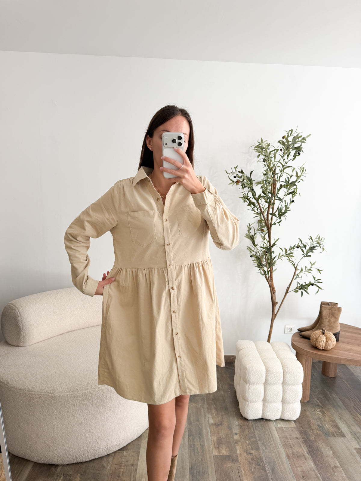 Robe Romy beige
