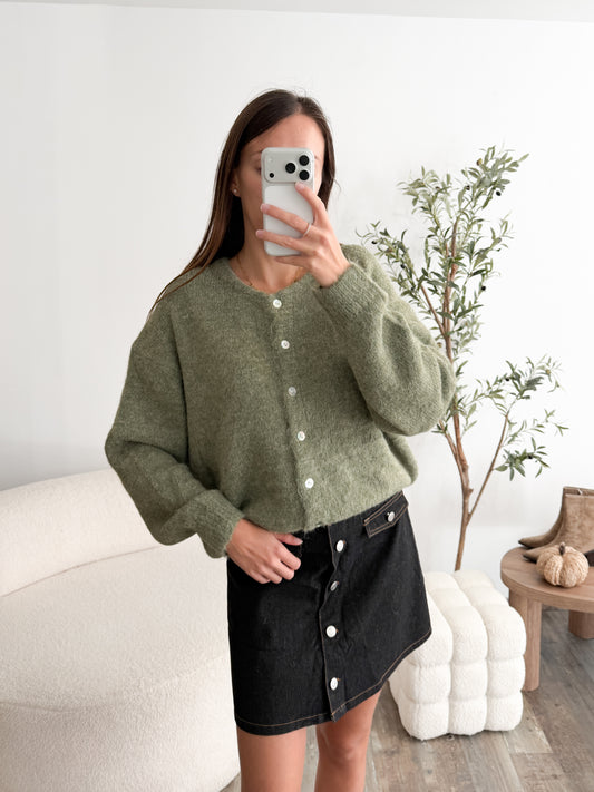 Gilet Yelda vert