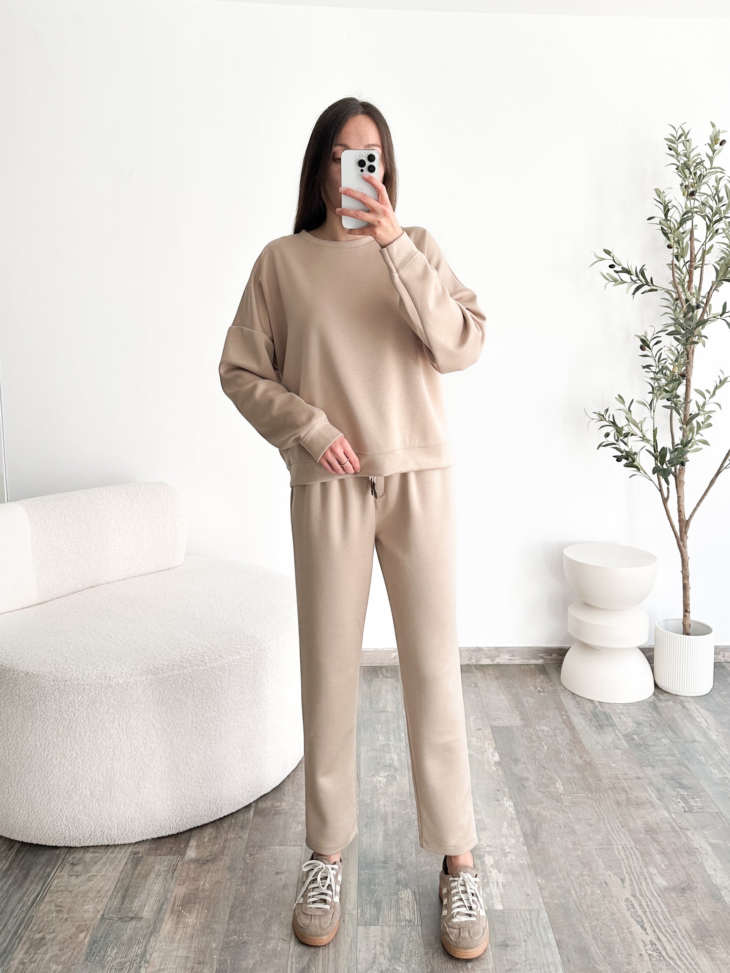 Ensemble jogging camel