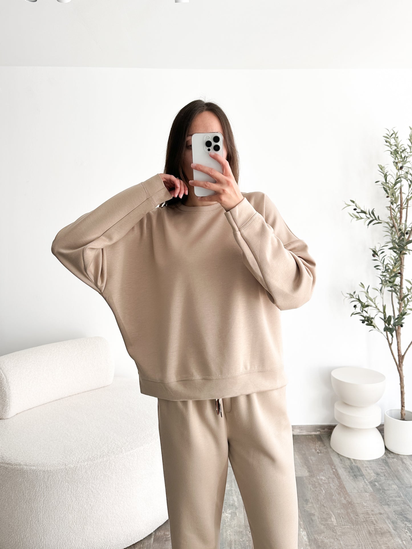 Ensemble jogging camel