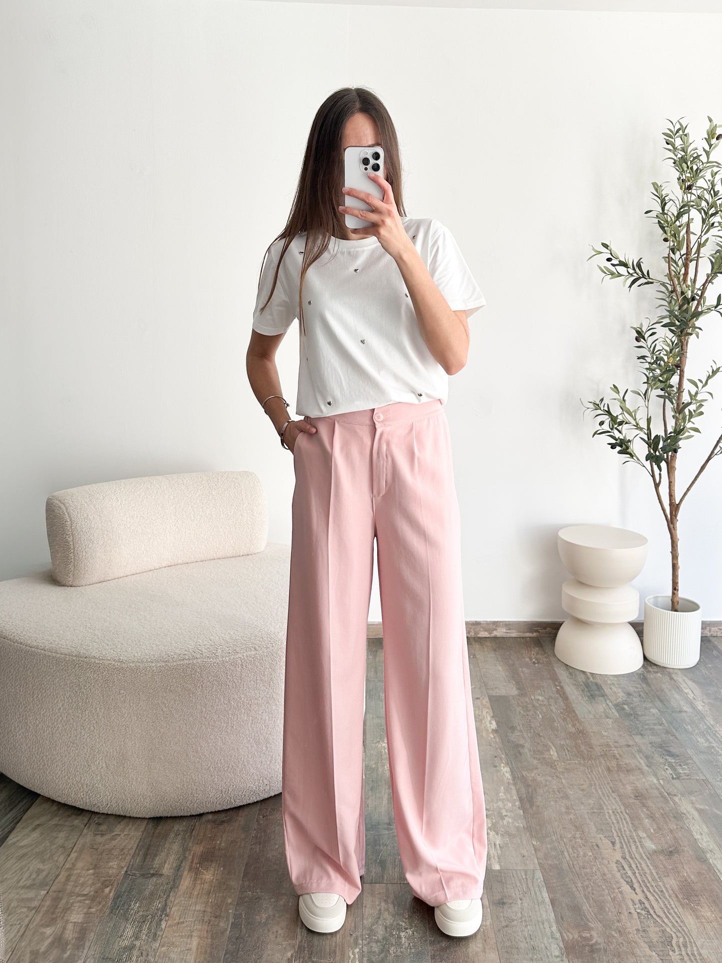 Pantalon Lola rose