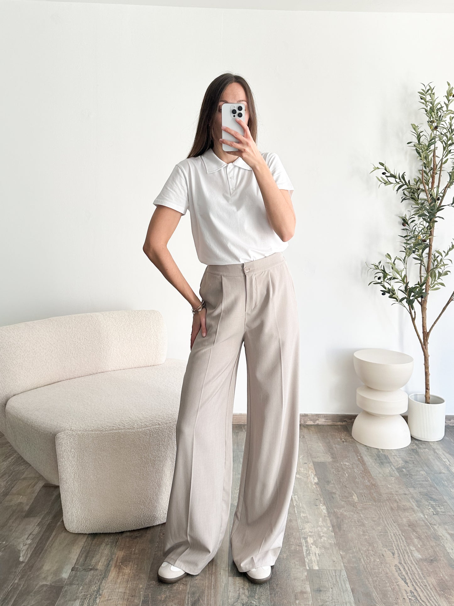 Pantalon Lola beige