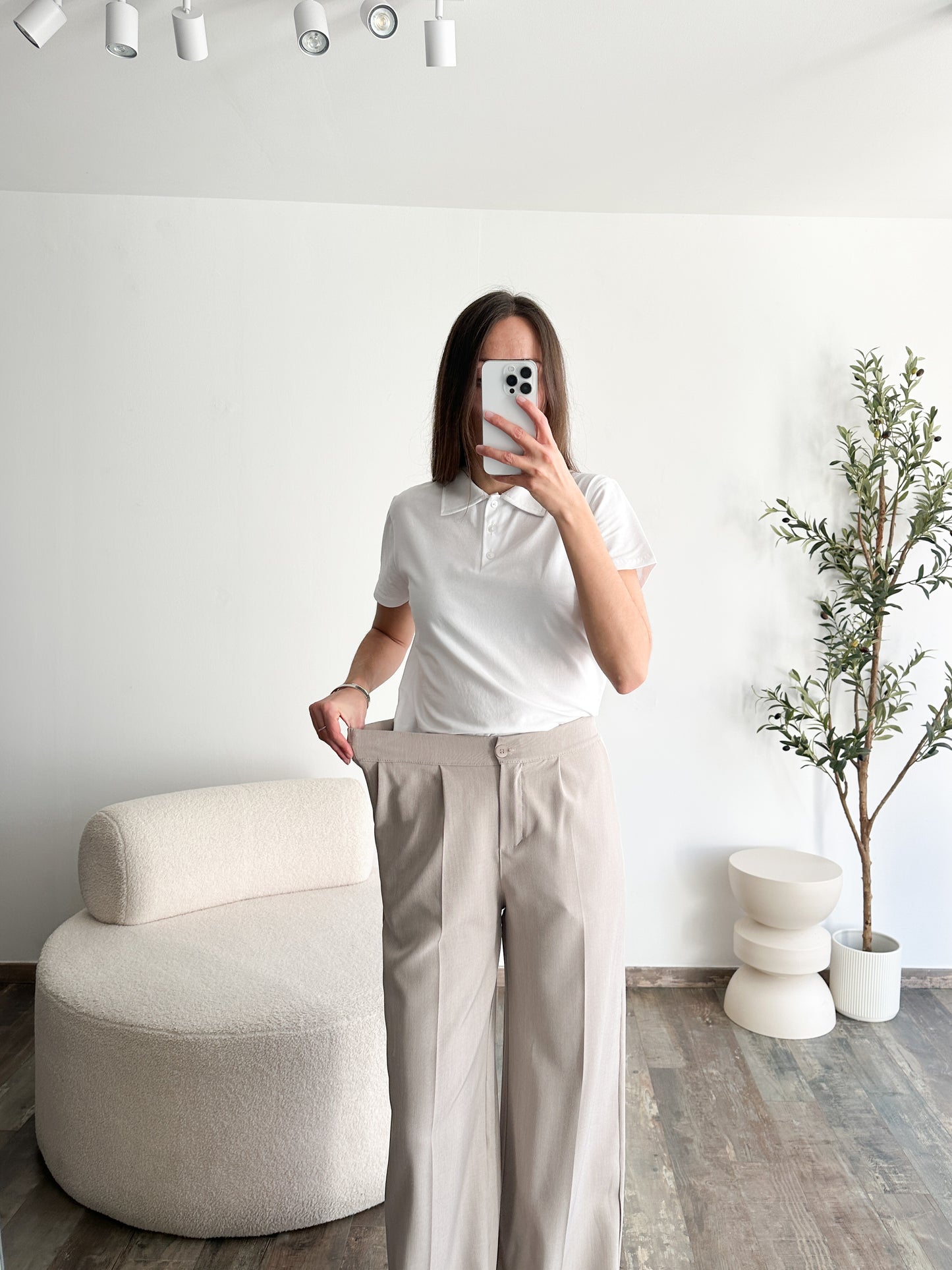 Pantalon Lola beige