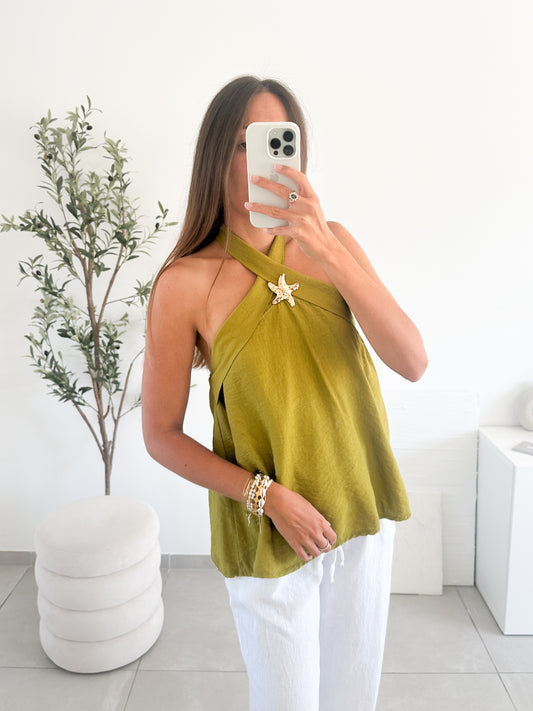 Top Stella vert