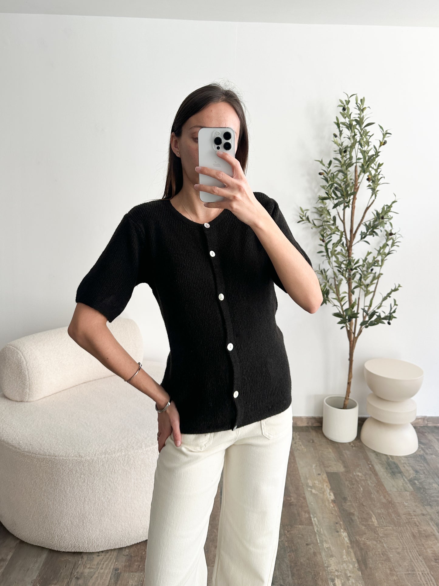 Gilet sans manche noir