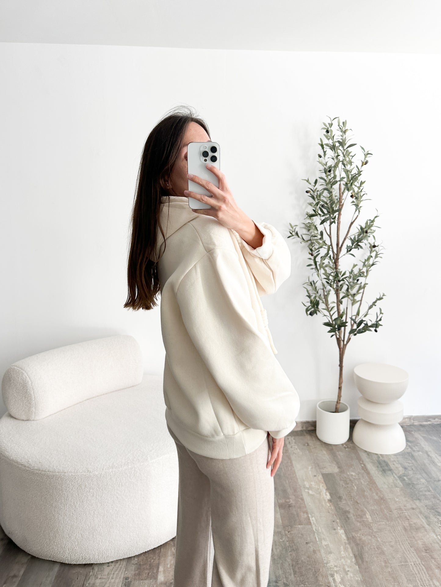 Sweat Los Angeles écru