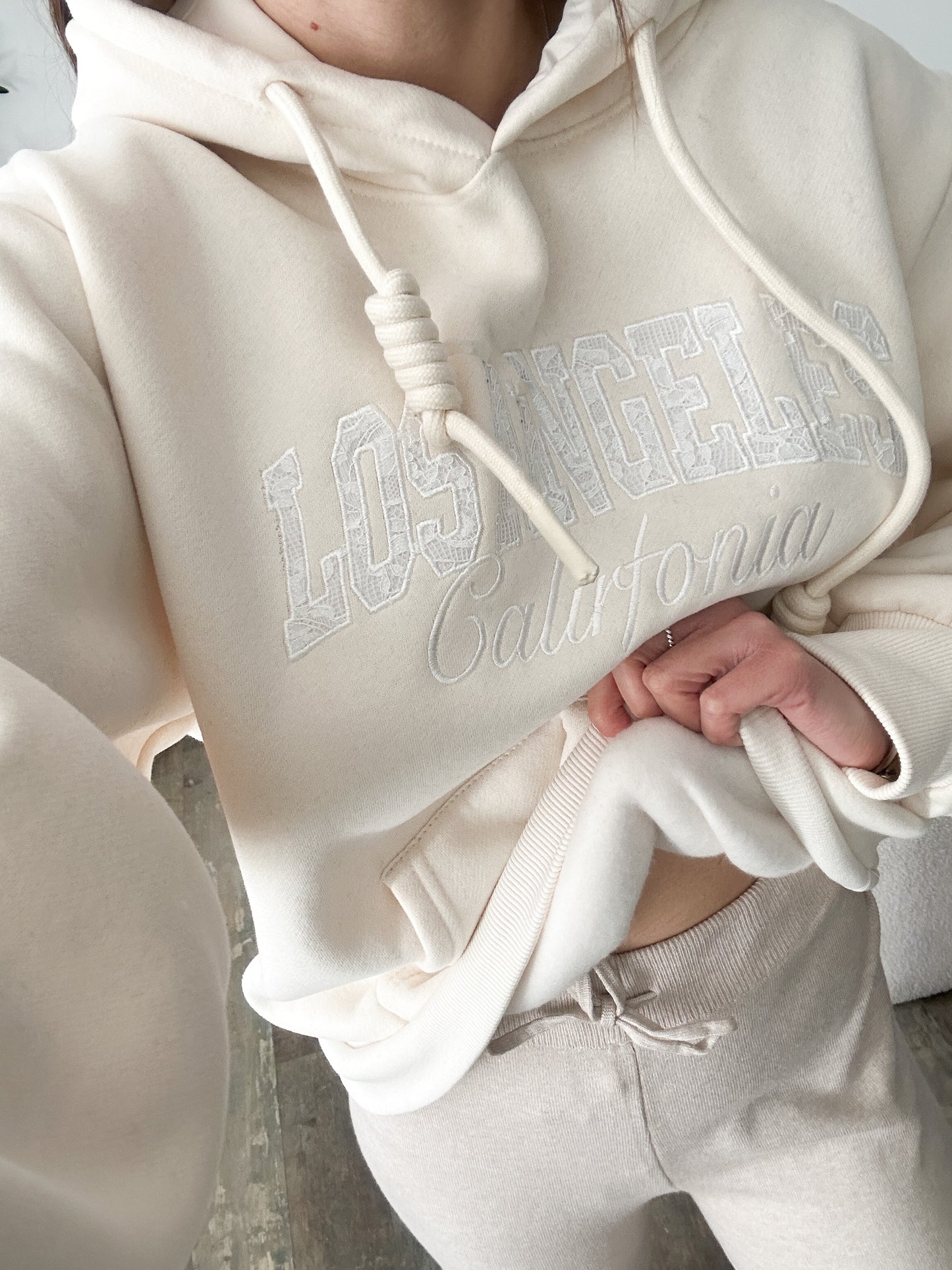 Sweat Los Angeles écru