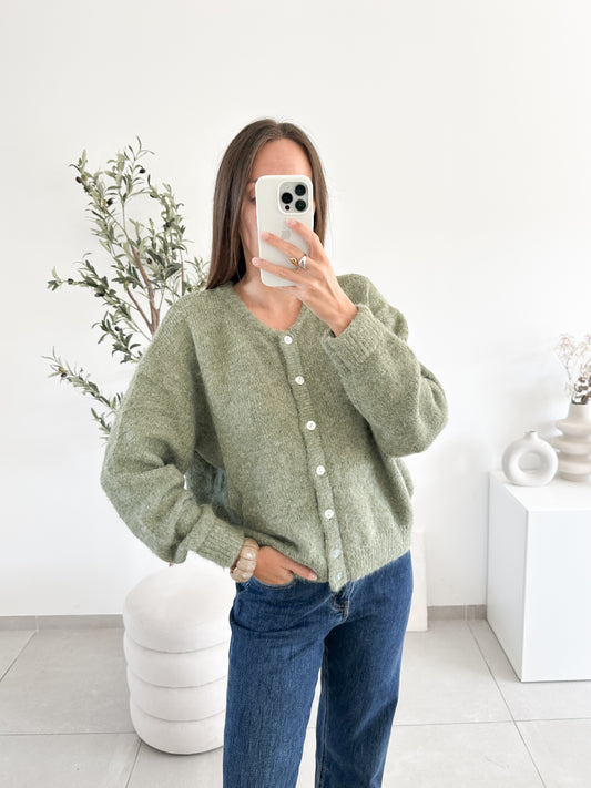 Gilet Yelda vert