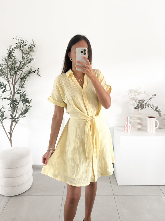 Robe Paulette jaune