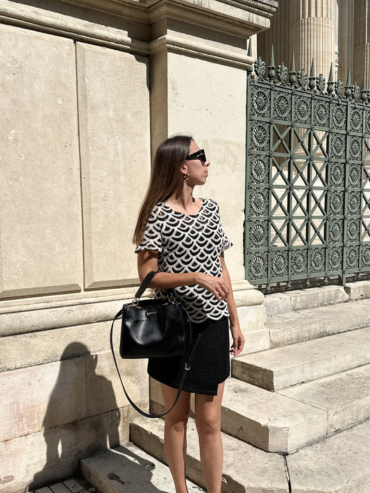 Top en crochet