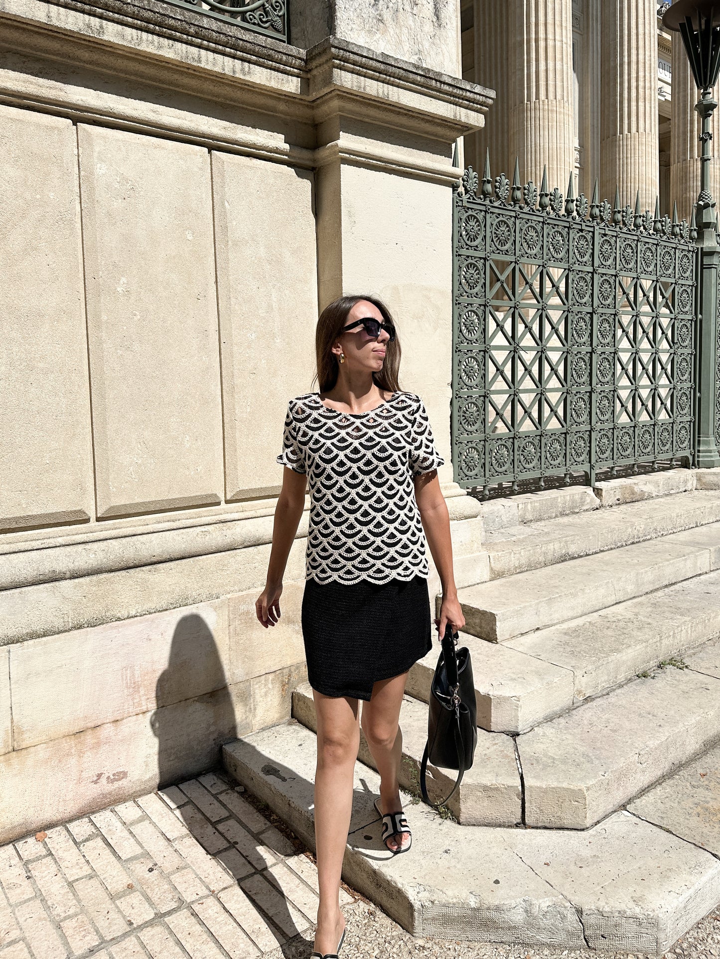 Top en crochet