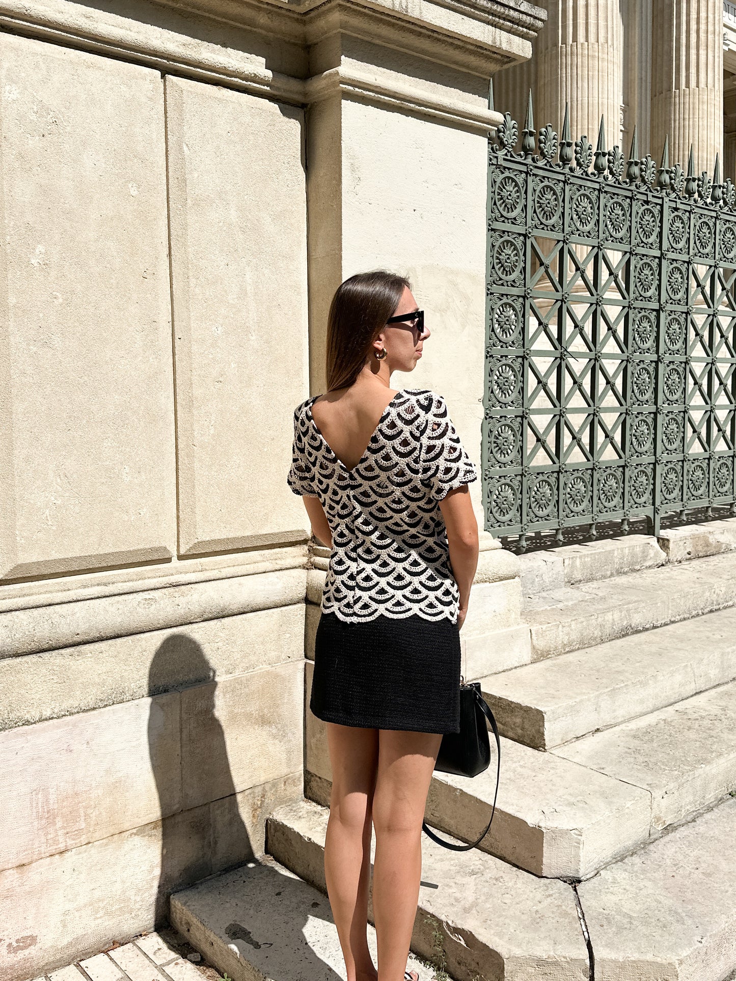 Top en crochet
