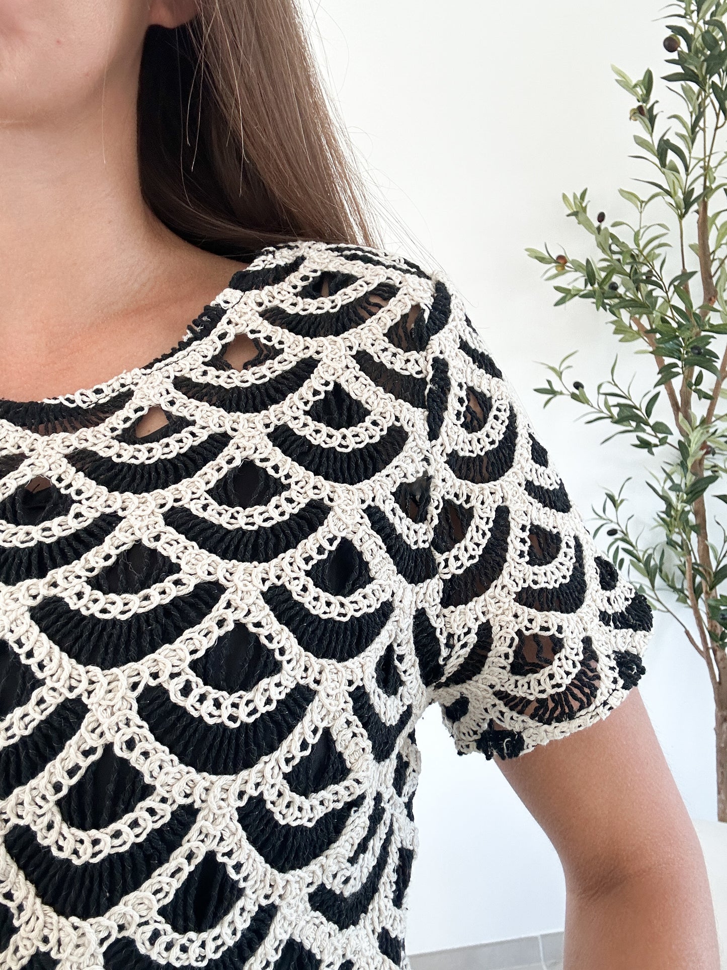 Top en crochet