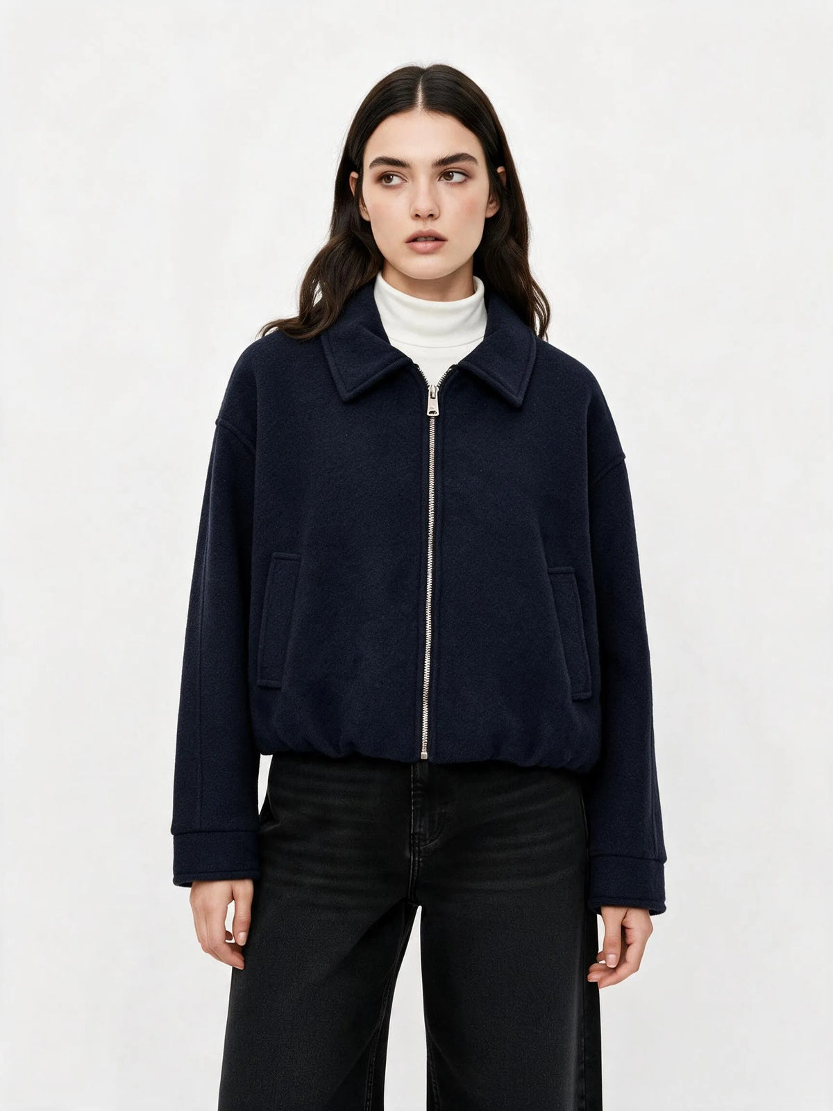 Blouson doux noir